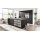 Interliving Küche Serie 3101 mit SIEMENS Einbaugeräten Schwarz & Beton – zweizeilig
