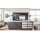 Interliving Küche Serie 3101 mit SIEMENS Einbaugeräten Schwarz & Beton – zweizeilig
