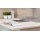 nobilia® Einbauküche Riva mit BORA Muldenlüfter Beton Sand & Eiche Montreal - Stellfläche ca. 304 x 319 cm