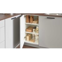 Culineo® Einbauküche C317 mit beko Einbaugeräten Steingrau & Eiche Sierra - Stellfläche ca. 365 x 363 cm