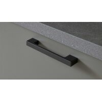 Culineo® Einbauküche C615 mit privileg Einbaugeräten Taupegrau & Basalt taupegrau - Länge ca. 390 cm