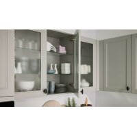 Culineo® Einbauküche C684 mit gorenje Einbaugeräten Steingrau - Stellfläche ca. 420 x 335 cm