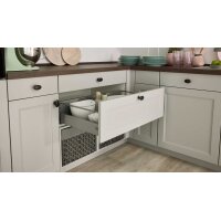 Culineo® Einbauküche C684 mit gorenje Einbaugeräten Steingrau - Stellfläche ca. 420 x 335 cm