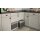 Culineo® Einbauküche C684 mit gorenje Einbaugeräten Steingrau - Stellfläche ca. 420 x 335 cm