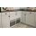 Culineo® Einbauküche C684 mit gorenje Einbaugeräten Steingrau - Stellfläche ca. 420 x 335 cm