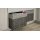 Culineo® Einbauküche C684 mit gorenje Einbaugeräten Steingrau - Stellfläche ca. 420 x 335 cm