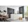 Interliving Küche Serie 3069 mit AEG-Einbaugeräten Stripe Wood Coffee & Hochglanz Weiß – zweizeilig
