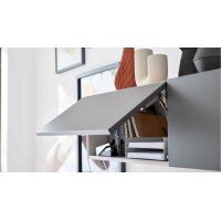 Interliving Küche Serie 3070 mit SIEMENS-Einbaugeräten Graphit & Eiche Ventura - zweizeilig