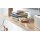 Interliving Küche Serie 3070 mit SIEMENS-Einbaugeräten Graphit & Eiche Ventura - zweizeilig