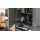 Interliving Küche Serie 3070 mit SIEMENS-Einbaugeräten Graphit & Eiche Ventura - zweizeilig