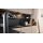 Interliving Küche Serie 3106 mit Miele-Einbaugeräten Lava & Nussbaum Kuba - zweizeilig