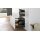 Interliving Küche Serie 3075 mit AEG-Einbaugeräten Stripe Wood Crema & Weiß – zweizeilig
