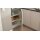 Culineo® Einbauküche C615 mit AEG Einbaugeräten Sand & taupefarbenes Stripewood - Stellfläche ca. 442 x 200 cm