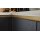 Culineo® Einbauküche C382 mit gorenje Einbaugeräten Eiche Nero - Stellfläche ca. 335 x 305 cm