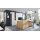 Interliving Küche Serie 3084 mit SIEMENS-Einbaugeräten Mattweiß & Eiche Ventura - zweizeilig