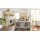 Interliving Küche Serie 3111 mit Constructa-Einbaugeräten Platingrau & Sandesche - dreizeilig