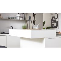 Interliving Küche Serie 3079 mit AEG Einbaugeräten Weiß & Lava - dreizeilig