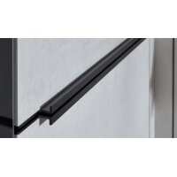 Interliving Küche Serie 3080 mit privileg Einbaugeräten weißer Beton - Stellfläche ca. 247 x 308 cm