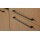 Interliving Küche Serie 3082 mit SIEMENS Einbaugeräten Mattweiß & Stripe Wood Crema - Stellfläche ca. 248 x 463 cm