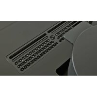 Interliving Küche Serie 3103 mit AEG Einbaugeräten Mattschwarz & Vulkaneiche - dreizeilig