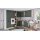 nobilia® Hauswirtschaftsraum-Lösung Easytouch Mineralgrün & Eiche San Remo - Stellfläche ca. 275 x 247 cm