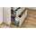nobilia® Einbauküche Easytouch mit Elektrogräten Sand & Stripewood light - Stellfläche ca. 350 x 340 cm