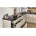 nobilia® Einbauküche Easytouch mit Elektrogräten Sand & Stripewood light - Stellfläche ca. 350 x 340 cm