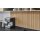 nobilia® Einbauküche Easytouch mit Elektrogräten Sand & Stripewood light - Stellfläche ca. 350 x 340 cm