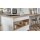 nobilia® Einbauküche Novalux mit gorenje Elektrogeräten Weiß & Eiche Como - zweiteilig