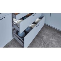 nobilia® Einbauküche Senso mit JUNKER Elektrogeräten, z. B. Backofen Sky, Eiche Como & Stripewood light - Stellfläche ca. 310 x 245 cm