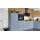 nobilia® Einbauküche Senso mit JUNKER Elektrogeräten, z. B. Backofen Sky, Eiche Como & Stripewood light - Stellfläche ca. 310 x 245 cm