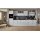 nobilia® Einbauküche Softline mit Elektrogeräten, z. B. Kühlschrank Seidengrau - Länge ca. 390 cm