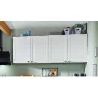 EXPRESS KÜCHEN Einbauküche Home mit Einbaugeräten Weiß - Länge ca. 390 cm