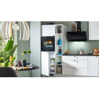 EXPRESS KÜCHEN Einbauküche Home mit Einbaugeräten Weiß - Länge ca. 390 cm