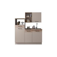 Pantryküche Kaschmir & Riva Eiche – ca....