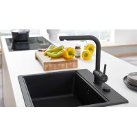 Interliving Küche Serie 3085 mit SIEMENS Einbaugeräten Sahara & Natureiche – zweizeilig