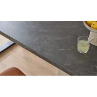 Culineo® Einbauküche C615 mit Einbaugeräten Sand - Stellfläche ca. 370 x 395 cm