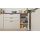 Culineo® Einbauküche C615 mit Einbaugeräten Sand - Stellfläche ca. 370 x 395 cm