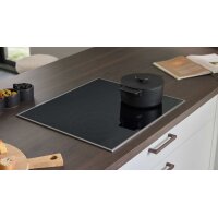 Culineo® Einbauküche C615 mit Einbaugeräten Alpinweiß & Walnuss - Stellfläche ca. 280 x 305 cm