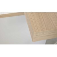 Culineo® Einbauküche C615 mit BORA Induktionsfeld Seidengrau & Eiche Como - zweizeilig