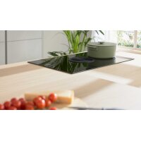 Culineo® Einbauküche C615 mit BORA Induktionsfeld Seidengrau & Eiche Como - zweizeilig
