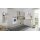 Culineo® Hauswirtschaftsraum C615 mit Edelstahlbecken Seidengrau & Eiche Como - Stellfläche ca. 328 x 187 cm