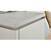 Culineo® Einbauküche C945 mit beko Einbaugeräten Sand - Stellfläche ca. 377 x 300 cm