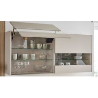 Culineo® Einbauküche C945 mit beko Einbaugeräten Sand - Stellfläche ca. 377 x 300 cm