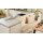 Culineo® Einbauküche C945 mit beko Einbaugeräten Sand - Stellfläche ca. 377 x 300 cm