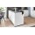 Culineo® Einbauküche C615 mit Einbaugeräten Weiß & Schiefergrau - Stellfläche ca. 245 x 246 cm