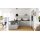 Culineo® Einbauküche C615 mit Einbaugeräten Seiden- & Schiefergrau - Stellfläche ca. 240 x 270 cm