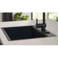 Interliving Küche Serie 3088 mit AEG-Einbaugeräten Graphit – zweizeilig