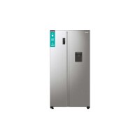 Interliving Küche Serie 3090 mit Side by Side Kühlschrank Magnolia – zweizeilig