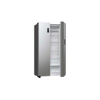 Interliving Küche Serie 3090 mit Side by Side Kühlschrank Magnolia – zweizeilig